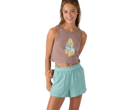 O'NEILL Girl's Board Tank Top – Lightweight, Comfortable Beachwear for Girls – Perfect for Outdoor Activities