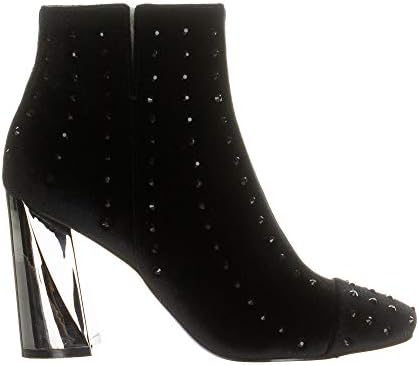 Kendall + Kylie Women's Tiaa-3 Velvet Studded Bootie, Black 8 | Image 2
