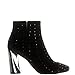 Kendall + Kylie Women's Tiaa-3 Velvet Studded Bootie, Black 8