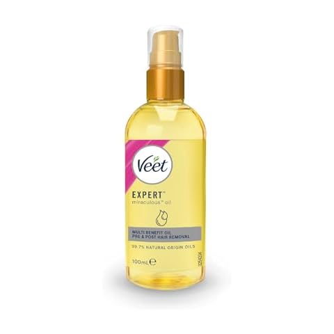 Veet Miraculous Oil for Shaving and Dermaplaning Cover