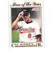 CAL RIPKEN JR. 1992 Score Man of the Year #794 Baseball Card Baltimore Orioles