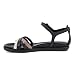 Produktbild ECCO Damen Simpil Flat Sandal, Schwarz(Multicolor Black), 43 EU