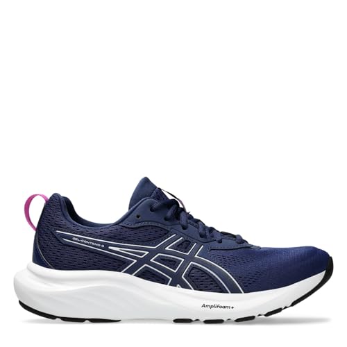ASICS Damen Gel-Contend 9 Sneaker, Blue Expanse Pale Pink, 40 EU