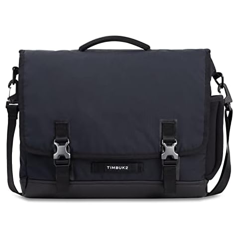 Timbuk2 Closer Laptop Briefcase, Eco Black Deluxe, Medium Cover