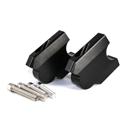 Yemanren-KK Motorcycle Handlebar Risers High 52mm Backward 23mm For Yamaha XT1200Z SUPER TENERE 1200 XTZ1200 XTZ 2010-2013 Accessories (Black)