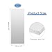 MECCANIXITY 6061 T651 Aluminum Sheet, 6 x 16 x 1/8 Inch Rectangle Heat-treatable Aluminum Sheet Flat Metal Plate Covered with Protective Film for Industrial, Crafting Pack of 2