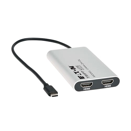 Adaptador HDMI Dual para 2 monitores que soluciona la falta de pantallas 4K