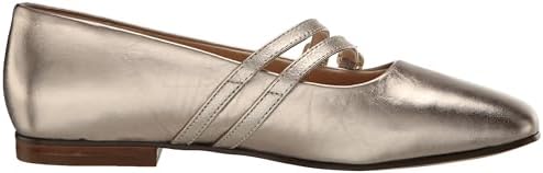 Bella Vita Women's Davenport Mary Jane Flat, Champagne Leather, 8.5 Wide | Image 5