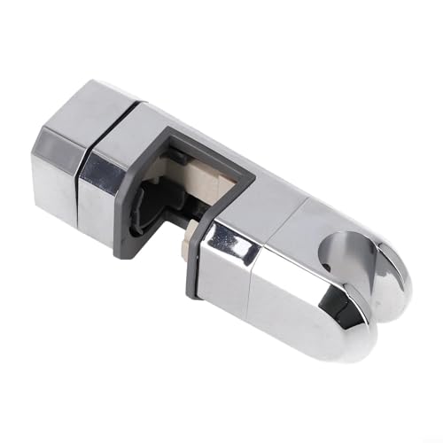 Support de pommeau de douche, universel 15 mm-30 mm, rotation à pour 360 degrés, support de pommeau de douche chromé, barre coulissante amovible pour...