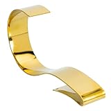 Alasum Gürtel Präsentationsständer aus Edelstahl Stabiler und Grate für Gürtelgeschäfte und Supermärkte Eleganter Goldener Gürtelhalter