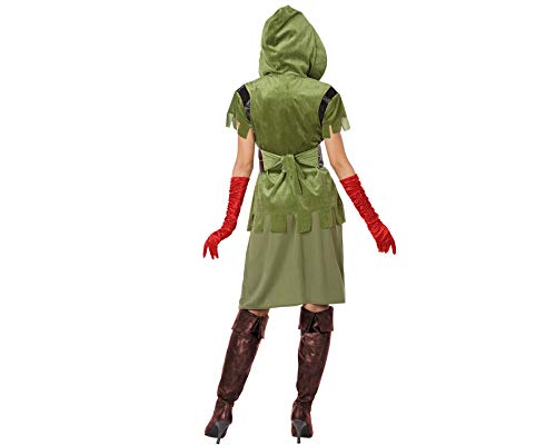 Atosa Lady de Saloon Costume Bordeaux