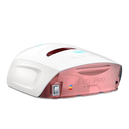 Image of iGel Beauty LED PRO Nail Lamp - Rose Gold, 48W Rechargeable UV /LED Nail Dryer, Cordless with 5200mAh Battery, Motion Sensor, Timer Settings, Low Heat Mode, Professional Gel Nail Lamp