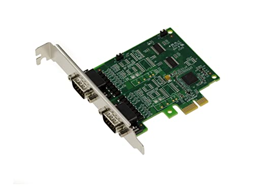 Tarjeta controladora PCIe puertos COM DB9 RS232 chipset EXAR XR 17V352 POS Power On Serial