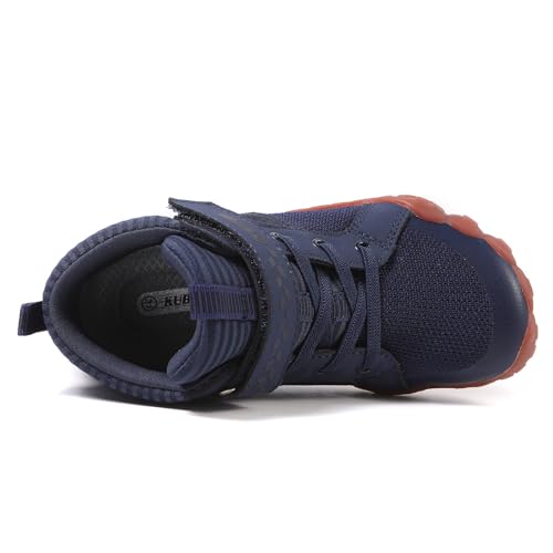 KUBUA Kids High Top Barefoot Shoes Boys Girls Minimalist Sneakers Lightweight Comfort Zero Drop Shoes Toddler Little Big Kid3