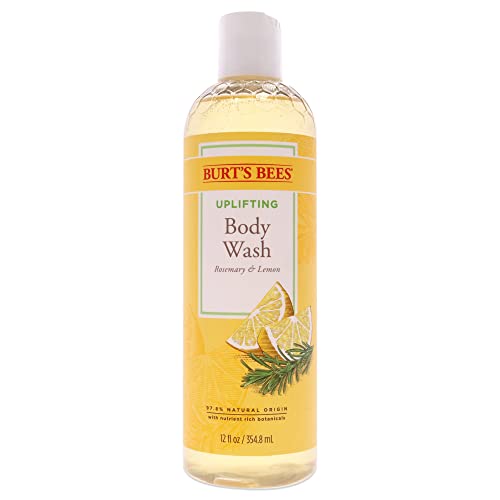 Gel Douche Romarin/Citron Burt's Bees réveil vitaminé pour douche matinale énergisante