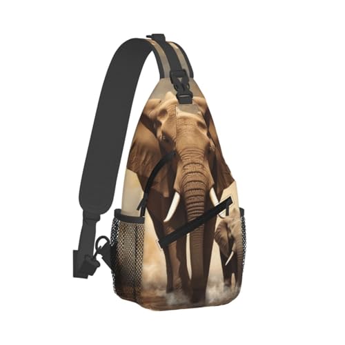 Mochila tipo bandolera Cross Chest Bag para senderismo miniatura 7