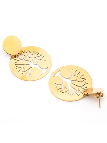 Image of Scintillare by Sukkhi Stylish Stainless Steel Butterfly Dangler Earring Jewellery for Women & Girls|Anti Tarnish Jewellery|Gifts for Wife Girlfriend Mother Sister