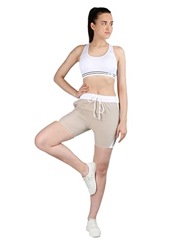 Image of CHKOKKO Summer Basketball Sports Workout Gym Training Wear Shorts for Women