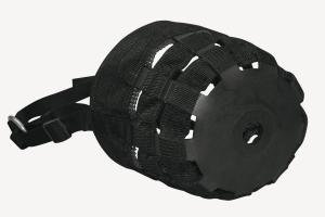 Kerbl Maulkorb Nylon, schwarz Warmblut