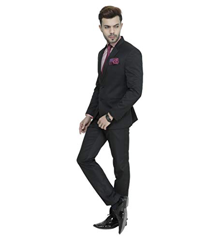 Image of MANQ Men Slim Fit Single breasted Suit
