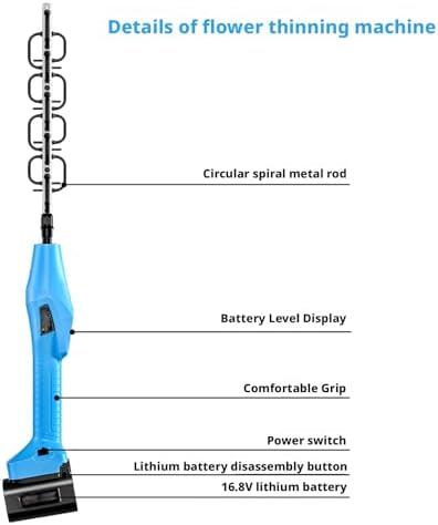 Electric Pruning Shears for Fruit Trees Handheld Flower Trimmer with Bidirectional Rotation for Efficient Bud and Flower Care Gardening Tool for Homeowners