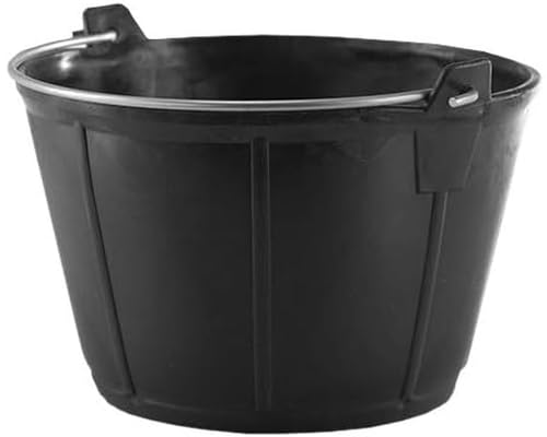 MiG-met - Mehrzweckkorb, großer Behälter, Maurerkübel Flexi, Mauerwerkskübel - Stark, Haltbar, Flexibel und Leicht - Zwei robuste Griffe - Ausdauer 50kg - 11L, 30,5x22,5x22,5cm, Schwarz - 1 Stück MiG-met - Mehrzweckkorb, großer Behälter, Maurerkübel Flexi, Mauerwerkskübel - Stark, Haltbar, Flexibel und Leicht - Zwei robuste Griffe - Ausdauer 50kg - 11L, 30,5x22,5x22,5cm, Schwarz - 1 Stück