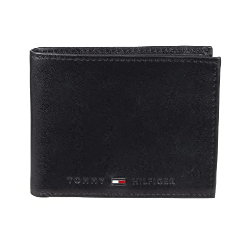 Image of Tommy Hilfiger Men's Leather Orson RFID Bifold Wallet with Removable Passcase