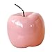 BESPORTBLE Ceramiczny Wystrój Jabłkowy Sztuczna Dekoracja Modelu Jabłkowego Realistyczna Dekoracja Rzemiosła Jabłkowego Dla Półki Komputery Stacjonarne Pink 1Pc