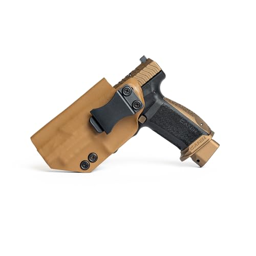 Watchdog Tactical IWB ONLY Holster for Canik Taran Tactical Innovations TTI Combat, Left-Handed, Coyote