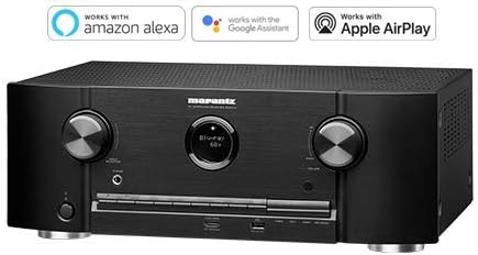 Marantz SR5014 with Voice Assistant Compatibility Logos