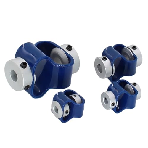 Couplage encodeur double boucle haute précision en alliage d'aluminium rigide