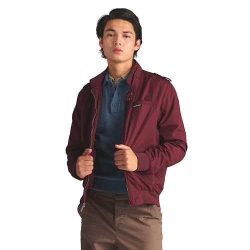 Image of Members Only Men's Iconic Racer Quilted Lining Jacket |Slim Fit|
