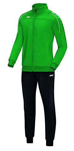 JAKO Unisex Kinder Trainingsanzug Polyester Classico, Sportgrün, 128