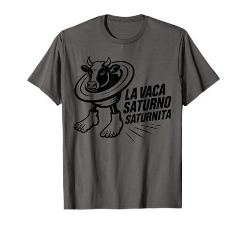 La Vaca Saturno Saturnita Italian Brainrot Meme T-Shirt