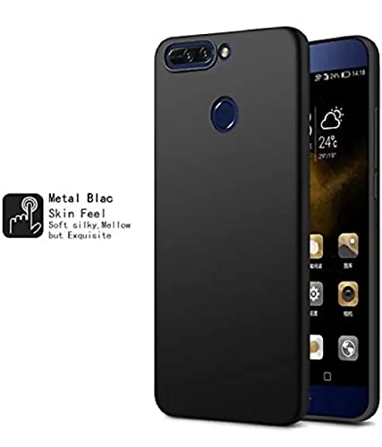 Image of Mobile Back Cover Case for Honor 8 Pro (Silicone Case|CameraProtection|Black SC1510)