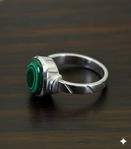 Image of 55Carat Choose Your Color Natural Gemstone Sterling Silver Statement Rings Oval Shape Handmade Sizes 5-12