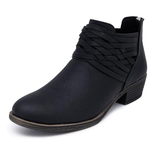 Nautica Vegan Leather Booties