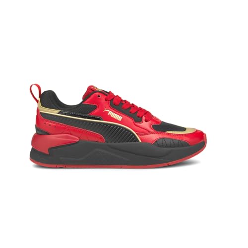 PUMA Unisex-Child Shoes Kids' X-RAY 2 Sneaker, High Risk Red Black Team Gold2