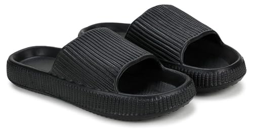Image of ATHREE Slippers for Man Soft Slides for men | Waterproof Flip Flops with Anti-Skid Sole | Indoor Outdoor Bathroom mens Chappal | Slip-On|Sleepers for men Casual Daily USe | Sliders Pack of 1
