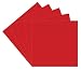 Gloss Red Oracal 651 Vinyl Sheets, 5 Pack 12"x12" Red Permanent Adhesive Backed Vinyl Sheets, for Indoor/Outdoor Marking, Lettering, Decorating, Signs, Decals, Window Graphics for Cricut, Silhouette.