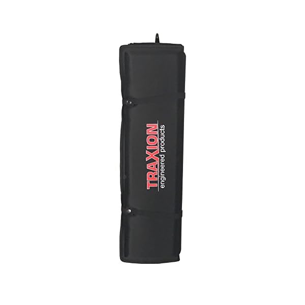 Traxion 1500 VersaMat RollUp High Density Foam Utility Mat, Black