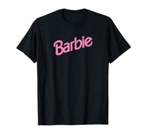 Barbie T-shirt rose logo idéal pour vos sorties estivales et weekend
