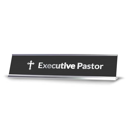 Executive Pastor Desk Name Plate