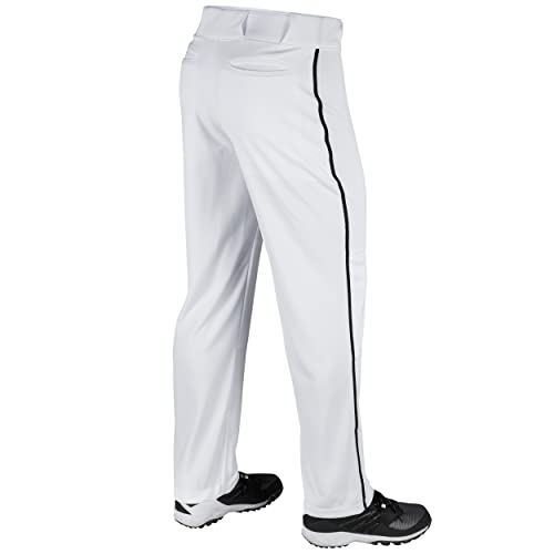 CHAMPRO Men's Triple Crown Open Bottom Piped Baseball Pants for Comfort and Flexibility in Games and Practices