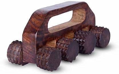 HusNain Handmade Wooden Hand 8 Wheel Massager Rollers - Relaxation/Improved Blood Circulation/Body Stress/Acupressure and Acupuncture Cutter Massagers for Men and Womens (Wooden) (B0BVG4YNVY) Amazon Price History, Amazon Price Tracker