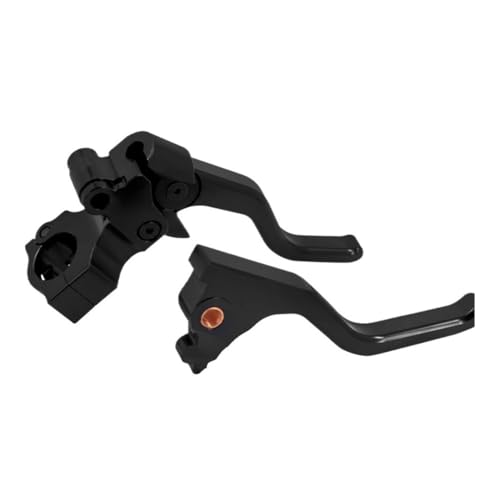 Levier frein et d'embrayage noir court pour Harley Sportster XL 883 1200