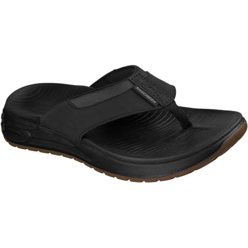 Sandalia esclava de dedo Skechers 211359 para hombre en color negro talla 42