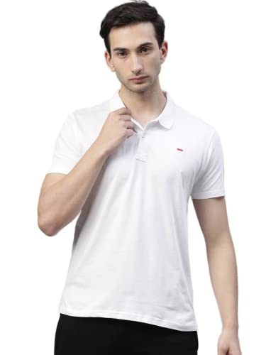Image of Fila Men's Solid Regular Fit Polo Shirt
