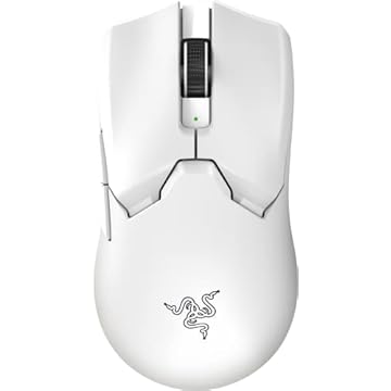 Razer Mouse para jogos sem fio Viper V2 Pro HyperSpeed: 59 g ultraleve - interruptores ópticos Gen-3-30K Sensor óptico - Controles DPI no mouse - Bateria de 90 horas - Cabo USB tipo C incluído -
