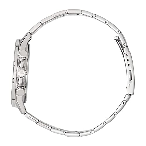 Casio Orologio Quarzo Uomo, Misura Cassa 47.00Mm Con Quadrante Blu Analogico E Cinturino Argento In Cinturino In Metallo EFR-S567D-2AVUEF - 3